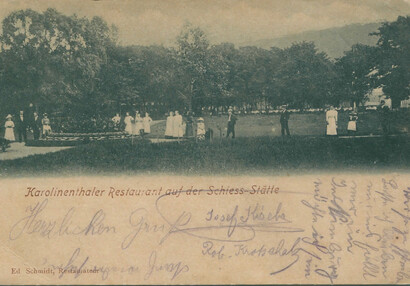 Pohlednice Karolinenthaler | © archiv Invalidovny