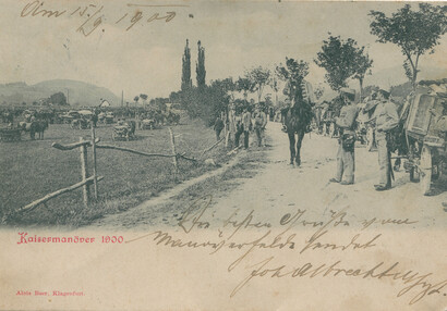 Pohlednice - Císařské manévry | © archiv Invalidovny